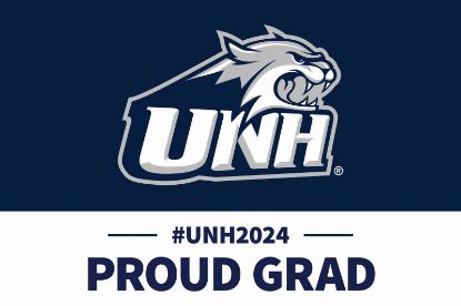 Picture of 2024 UNH Wildcats Proud Grad Lawn Sign