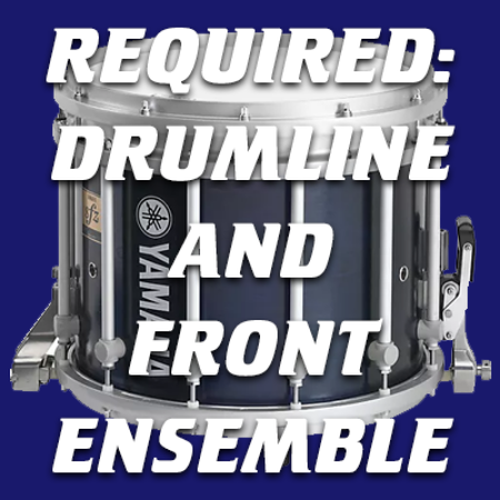 Picture for category Required: Drumline and Front Ensemble